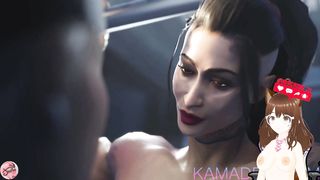 Sheeva's Humungous Sinewy Schlong Inseminates Sonya Mortal Kombat Parody (Futa Toon) - Jazziuu