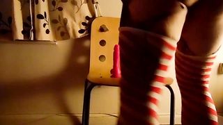 Geordie Lucy Sissy COCK AND BALL TORTURE Slag