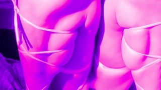 The femboy sissy Mylene AnAlyze juggle on her fake penises and bellows in purity (she covets for dicks)