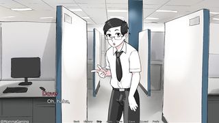 My coworker is privately a femboy. We penetrated. - Hazelnut Cafe Dave Scene