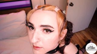 Trans Innocence Tramp Dusti Bunni Gets Tethered & Used By Boy