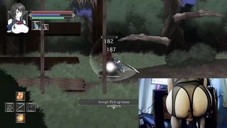 Femboy juega NightofRevenge hasta correrse