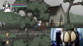 Femboy juega NightofRevenge hasta correrse