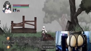 Femboy juega NightofRevenge hasta correrse