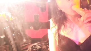 Sissy Crossdresser Dual Foray Deep throat Experience to Sissy Tart Captions