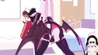 Naomi-Suntan Futa succubus Rigid nail