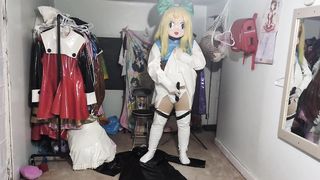 Kigurumi Dual Breathplay virginity vinyl Nino Costume play 2 angles