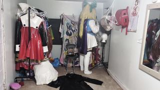 Kigurumi Dual Breathplay virginity vinyl Nino Costume play 2 angles