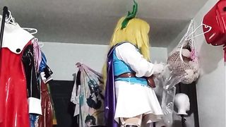 Kigurumi Dual Breathplay virginity vinyl Nino Costume play 2 angles