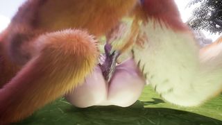Crazy Hairy Tigers Plow Sandy-haired Sissy Femboy in his Tigh Culo Yiff point of view Anime porn Three way