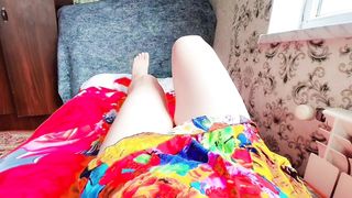 Pre Jizzing Getting off Uber-cute T-girl Gams Palms Free-for-all Drinking