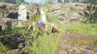 Hermaphroditism femmes penetrate each other in the facehole stance sixty nine