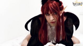 Succubus Cosplayer Feeds on You