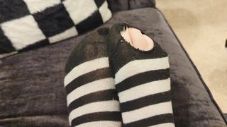 Demonstrating my Trans Soles (FOOTFETISH)