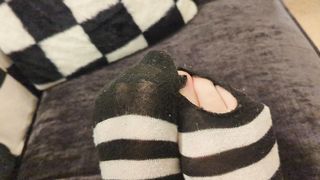 Demonstrating my Trans Soles (FOOTFETISH)