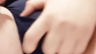 FTM wailing and masturbating packer