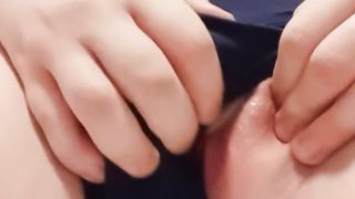 FTM wailing and masturbating packer