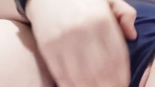 FTM wailing and masturbating packer