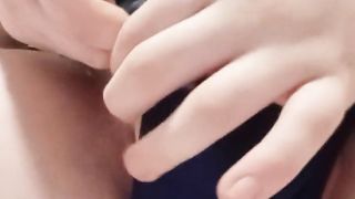 FTM wailing and masturbating packer