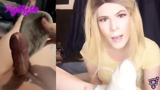 Your Trans Step-Sister in law is Sole Pervert! Stinkin' Sock Adore, Screwing Own Soles Cumplay And Spunk Countdow