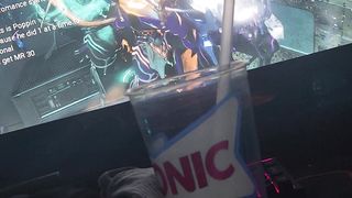 Trans female Blows a load while Polishing Warframe