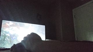 Trans female Blows a load while Polishing Warframe