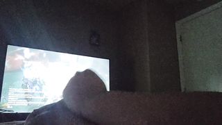 Trans female Blows a load while Polishing Warframe