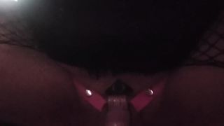 Sissy railing cone fuck stick