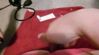 Sissy railing cone fuck stick