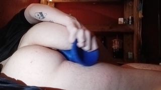 Raw T-dude crevices opened up by bad dragon