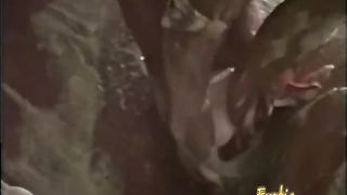 Hooded Slave Predominated By Domme Nikki And Her Helper