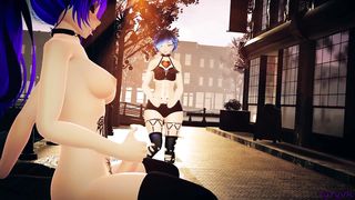 Futa Gets CAUGHT Milking Her Rod in PUBLIC by a Naughty Femboy and Packs Their COCK-SQUEEZING Booty - TyTyVR