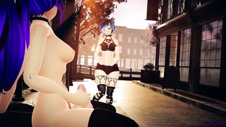 Futa Gets CAUGHT Milking Her Rod in PUBLIC by a Naughty Femboy and Packs Their COCK-SQUEEZING Booty - TyTyVR