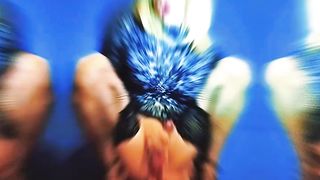 Mind-blowing mature crossdresser plays with her wood and rails a fuck stick