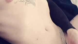 KymberlyTS inborn puffy mammories popshot