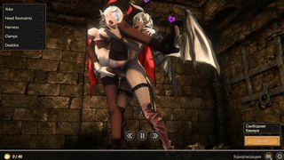 Phat werewolves bang the vulnerable poon of a succubus dame with their yam-sized lollipops