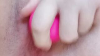 FTM uses Rose nub plaything, spurting and creaming