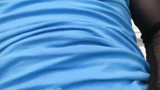 Ultra-cute Femboy Fapping Off + Spunking From Behind