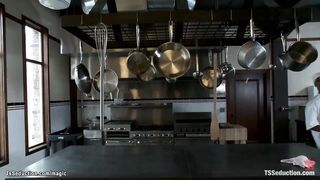 Brazilian Head Chef TRANSSEXUAL plowing guy