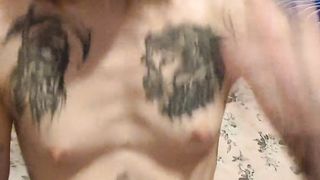 Insatiable trans woman edging