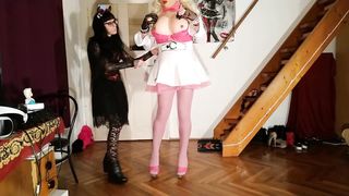 Beth Crazy - Punk domme a. and pummel monstrous living barbi female pt1 HD