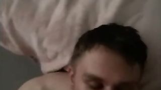 T-girl smashes and facefucks her bottom man