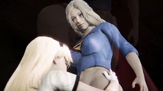 Supergirl Orgy Adventures Vol two - Hermaphroditism Joy - Deep throating and boning