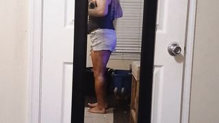 Cd tramp waiting for parent