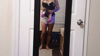 Cd tramp waiting for parent