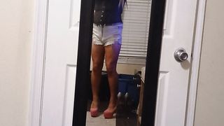 Cd tramp waiting for parent