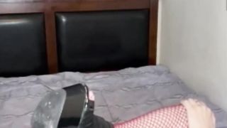 Transexual Rubia se coje a Stripper de Mexico