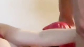 Transexual Rubia se coje a Stripper de Mexico