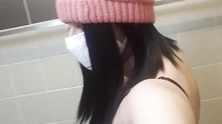 Femboy Posing in Panty with uber-cute Swelling