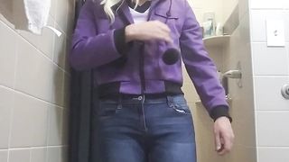 Femboy Striptease in the Shower